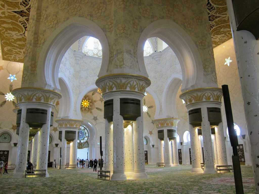 Mega Mosque in Abu Dhabi