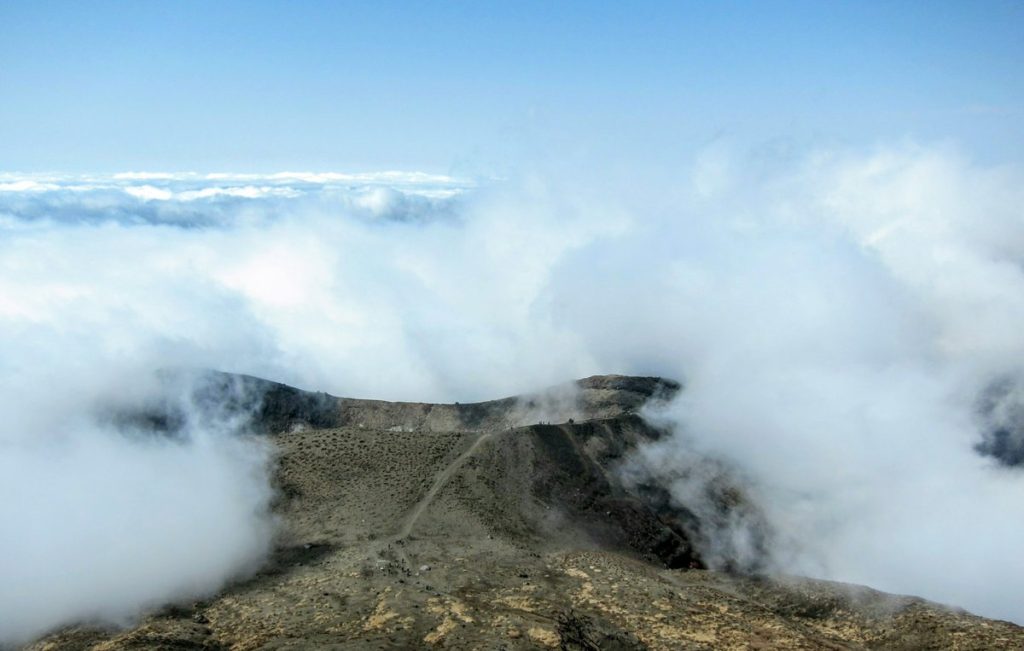 Hiking Above Clouds