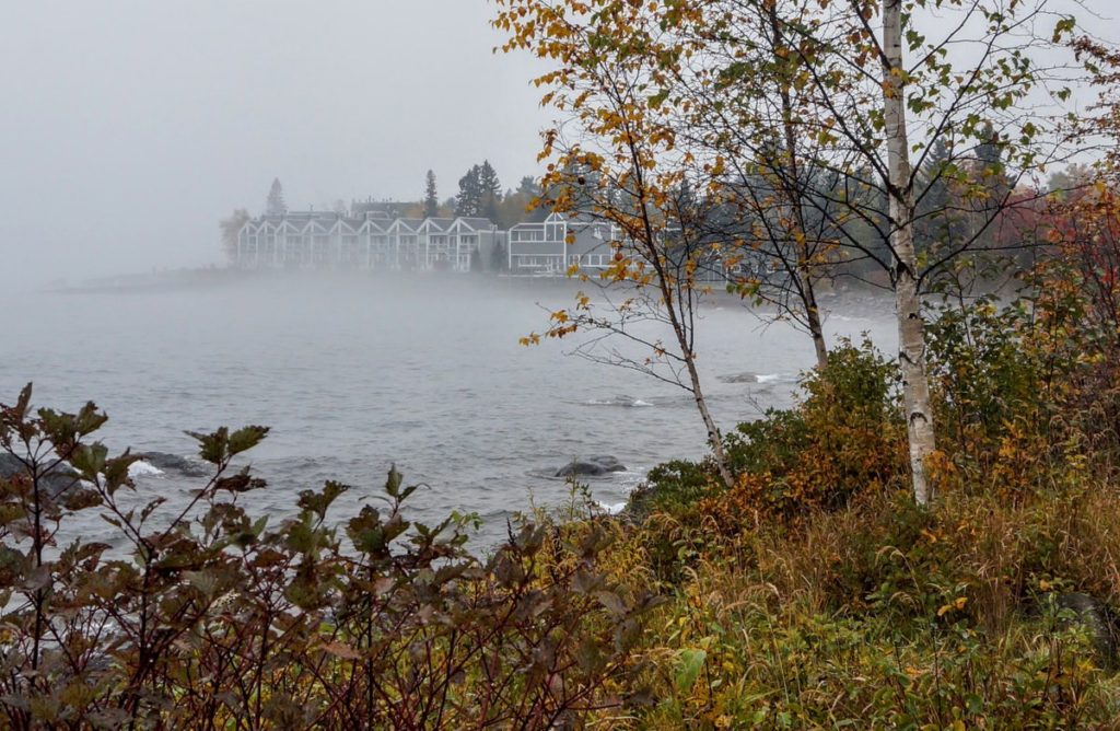 Mist Rolling off Lake Superior