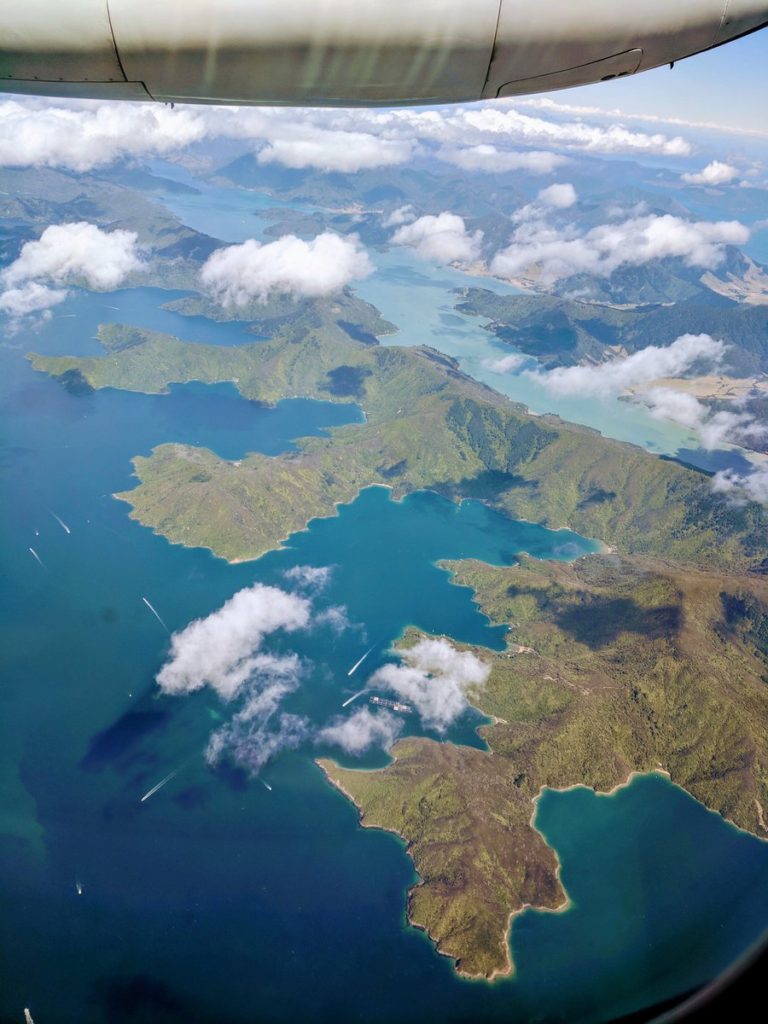 Descent into Blenheim BHE