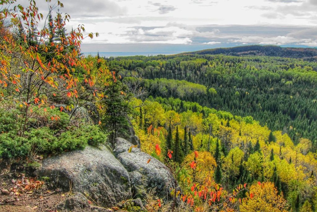 Looking towards Lake Superior