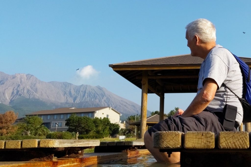 Soaking Feet, Smoking Volcano