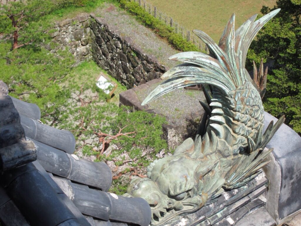 Dragon Protecting Kochi Castle